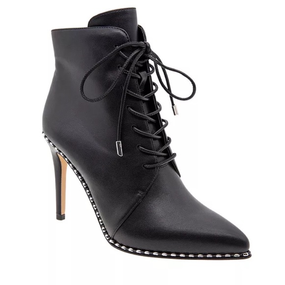 bcbgeneration lace up booties